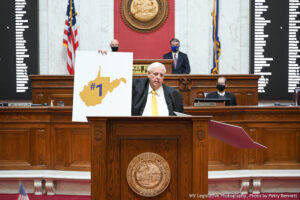 Gov. Justice outlines his income tax elimination plan in State of the State Address